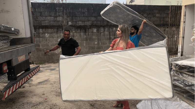 Cariacica: Secretaria de Assistência Social envia colchões e cestas básicas ao município de Alegre