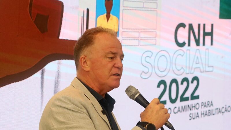 Governo do Estado lança 10 mil vagas no programa CNH Social 2022