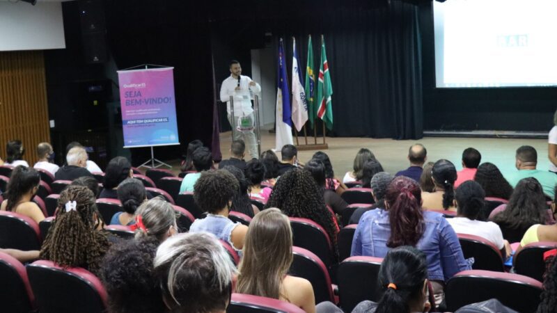 Viana: aula inaugural dá início a cursos do programa Qualificar ES