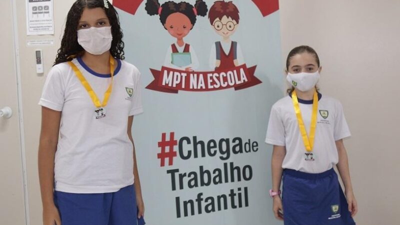 Serra: estudantes participam de concurso sobre erradicação do trabalho infantil