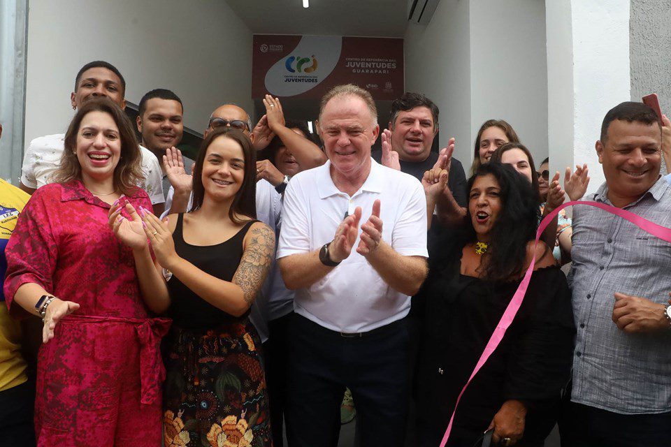 Renato Casagrande inaugura em Guarapari o sexto Centro de Referência das Juventudes (CRJ) do Governo do Estado