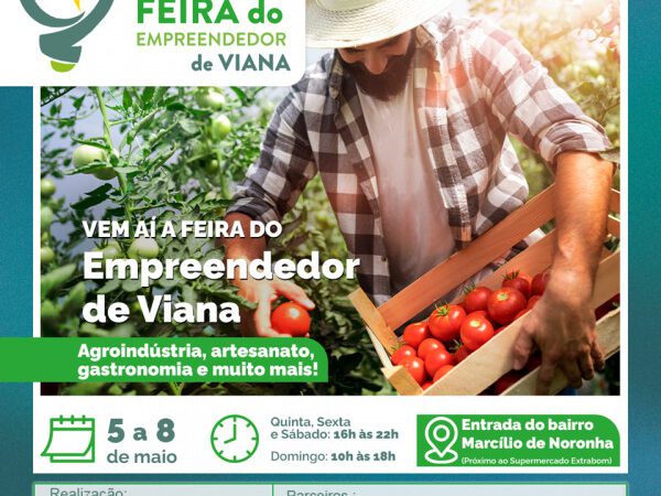 Município de Viana recebe primeira edição da Feira de Empreendedores da cidade