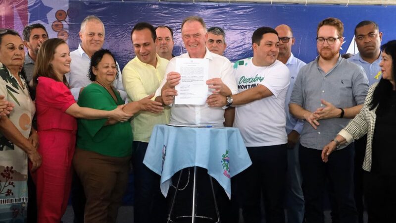 Governador do Estado Renato Casagrande anuncia repasses e novos investimentos em Montanha