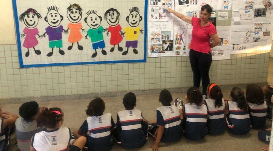 Escola de Vila Velha realiza ação sobre respeito e anti-bullying