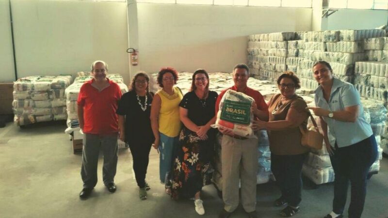 Prefeitura de Vila Velha recebe 800 cestas básicas da Companhia Nacional de Abastecimento