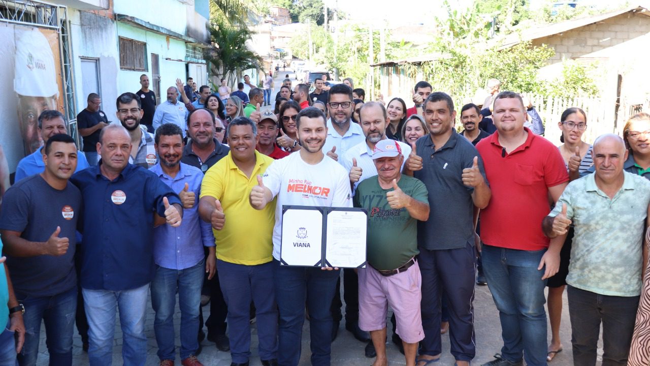 Viana irá receber obras de recapeamento nas ruas de Areinha