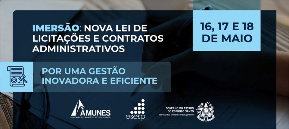 Inscrições abertas para cursos de qualificação para licitações e contratos para servidores públicos