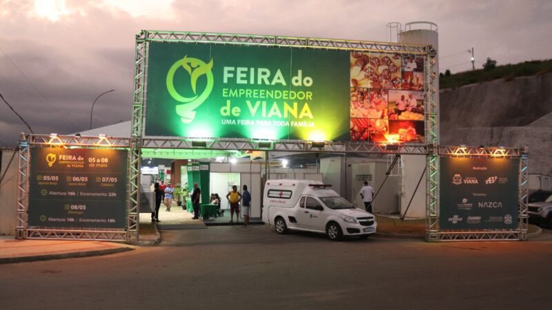 Feira do Empreendedor em Viana movimenta mais de R$ 400 mil