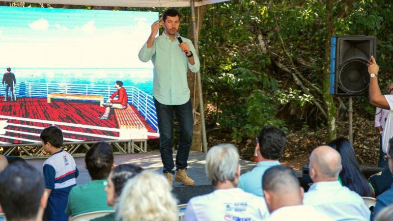 ​Parque da Manteigueira em Vila Velha será cercado, terá deck, mirante e trilhas reestruturada