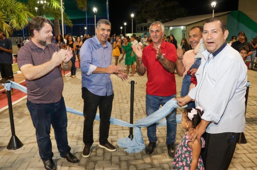 Campinho da Serra ganha nova praça totalmente revitalizada