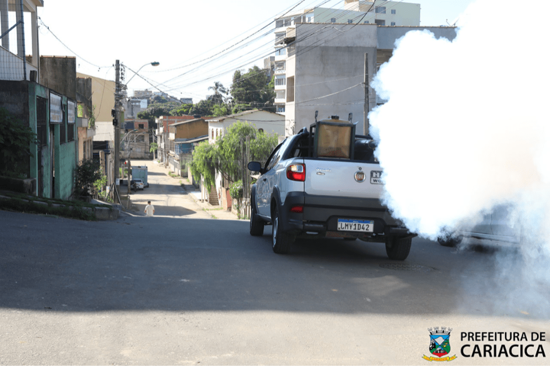 Carro fumacê circula por 32 bairros de Cariacica nesta semana