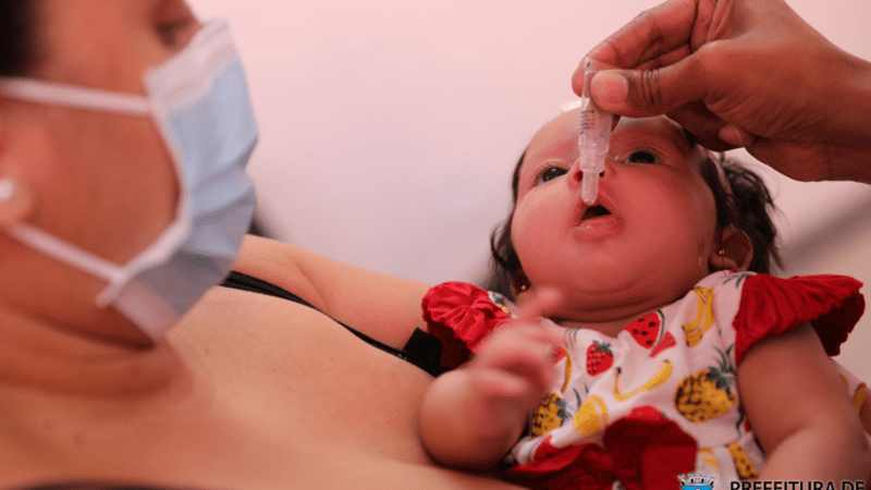 Campanha contra a poliomielite e de multivacinação começa nesta segunda-feira (8)
