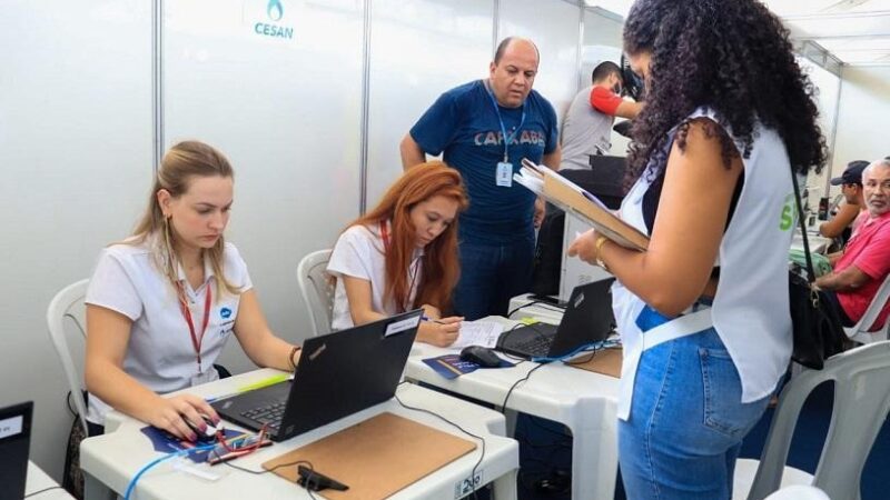 Mais de 800 vagas de emprego e atualização do CadÚnico no Serra + Cidadã