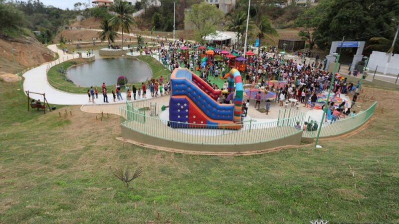 Parque da Biquinha, em Jardim América é inaugurado para todos os moradores de Cariacica