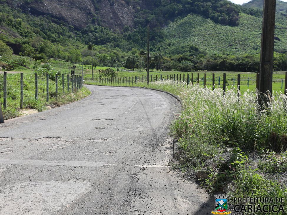 Estrada que liga Cariacica-Sede a Duas Bocas será totalmente pavimentada