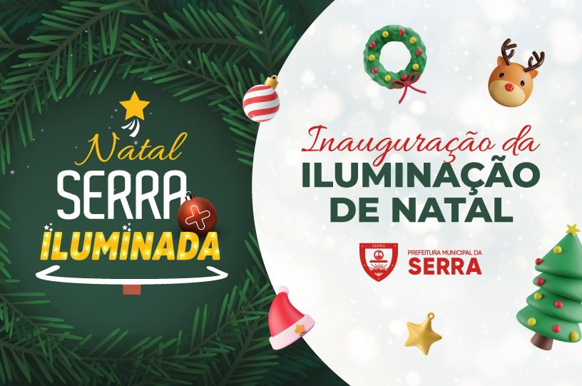 Natal Serra + iluminada: árvore de 23 metros, neve e muitos encantos pela Cidade