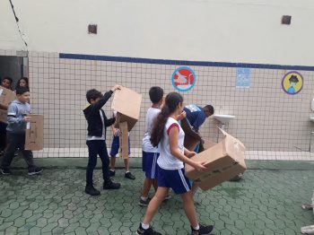 Estudantes de Vitória participam de atividades ambientais nesta terça-feira (29)