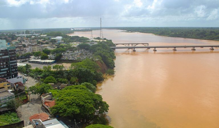 Rio Doce recua para 2,52 metros nesta sexta-feira (9) em Linhares