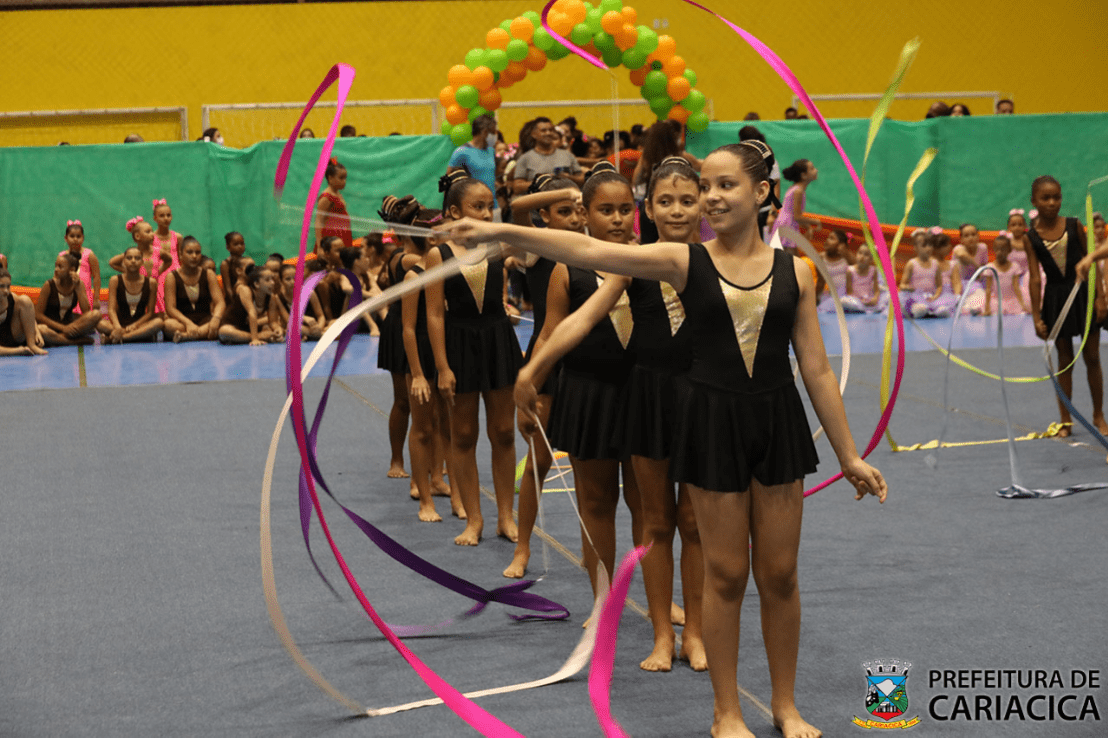 Secretaria de Esporte e Lazer realiza Festival de Ginástica Rítmica e Dança em Cariacica