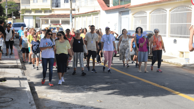 Centro de Convivência para a Pessoa Idosa promove primeira caminhada em Cariacica