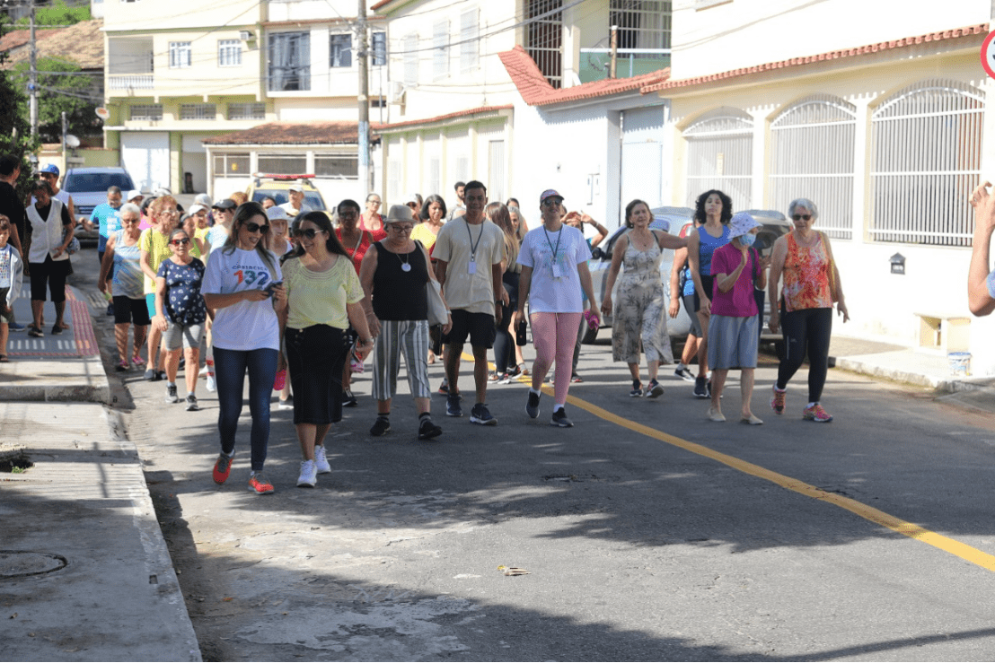 Centro de Convivência para a Pessoa Idosa promove primeira caminhada em Cariacica