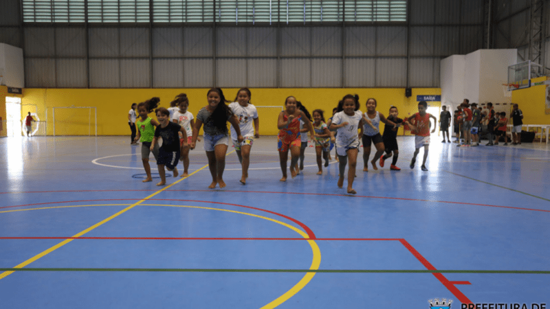 Estação Cidadania-Esporte conta com colônia de férias com muitas brincadeiras para a criançada até o dia 3 de fevereiro em Cariacica