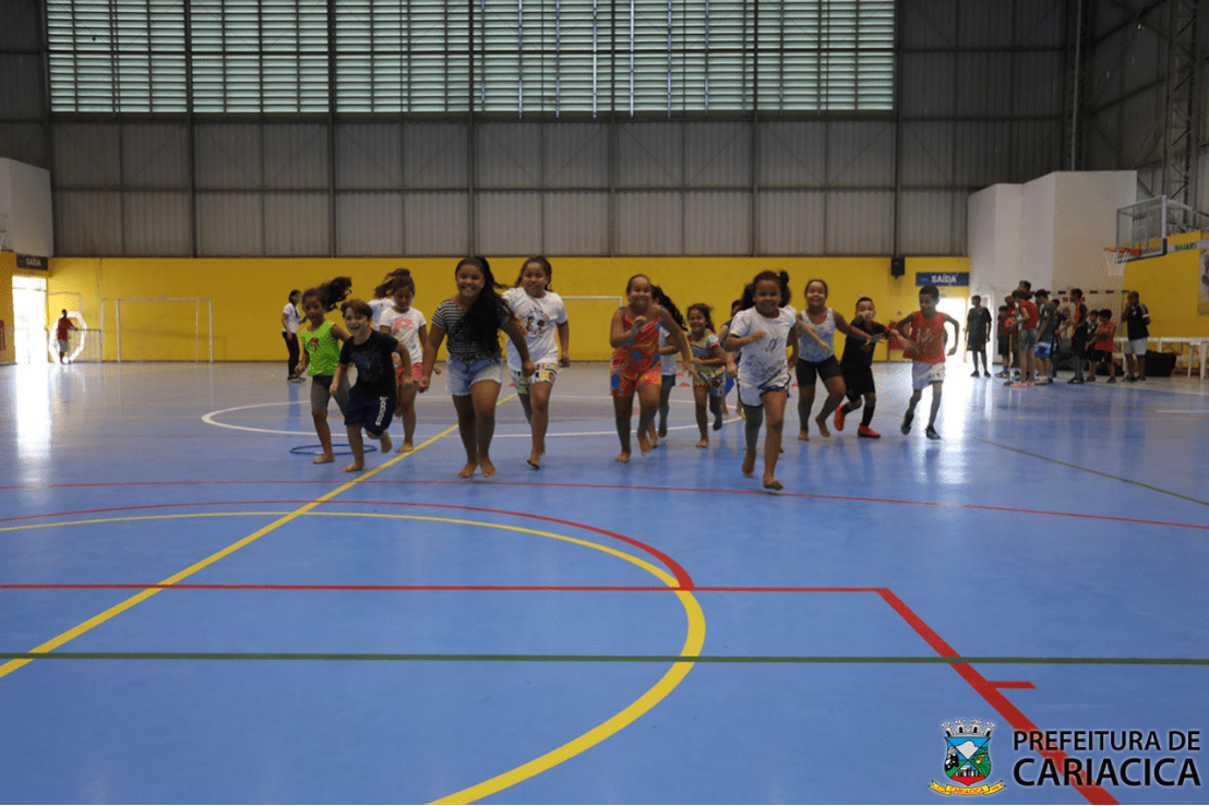Estação Cidadania-Esporte conta com colônia de férias com muitas brincadeiras para a criançada até o dia 3 de fevereiro em Cariacica