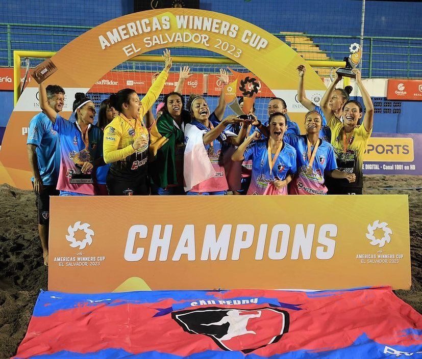 Equipe do São Pedro Beach Soccer é campeã da America Winners Cup, em El Salvador