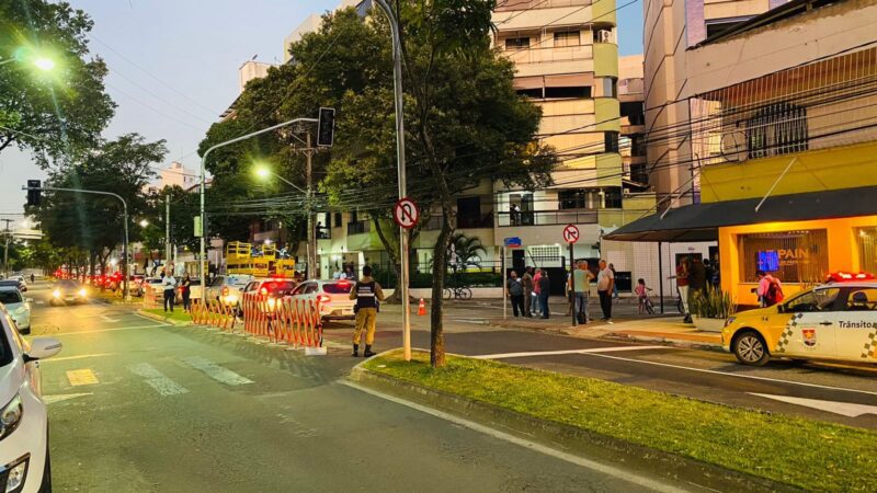 Inauguração do cruzamento entre a Avenida Hugo Viola e a Rua Carijós em Jardim da Penha