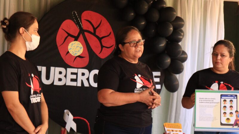 Unidade de saúde de Viana promove ação de prevenção à tuberculose
