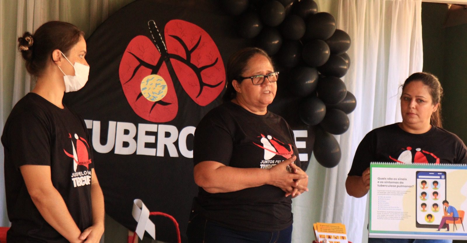 Unidade de saúde de Viana promove ação de prevenção à tuberculose
