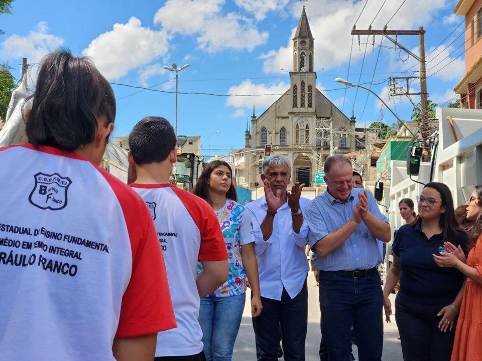 Governador Renato Casagrande inaugura obras e anuncia novos investimentos em Muniz Freire
