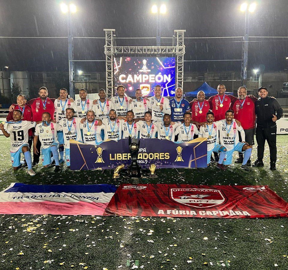 Unicapixaba conquista tricampeonato da Taça Libertadores de Futebol 7