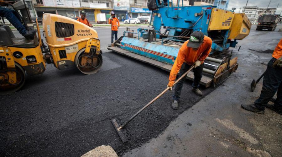 ​Mais de 30 mil m² de novo asfalto no caminho dos romeiros em Vila Velha