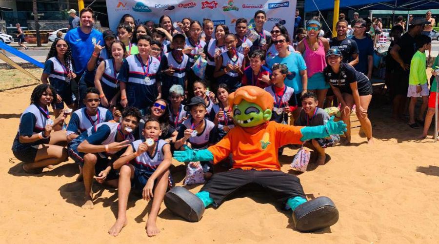 Festival Esportivo “Páscoa Solidária” leva animação para mais de 150 crianças em Vila Velha