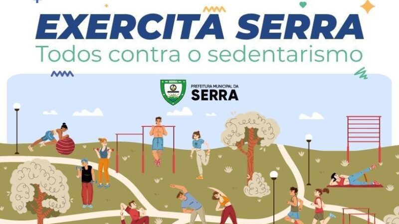 Nesta quarta-feira (5), vai rolar o Exercita Serra por toda a cidade