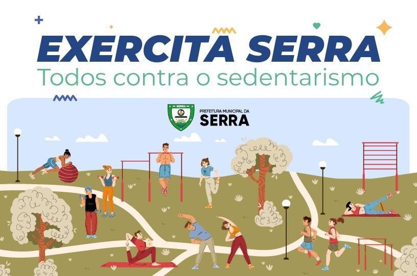 Nesta quarta-feira (5), vai rolar o Exercita Serra por toda a cidade