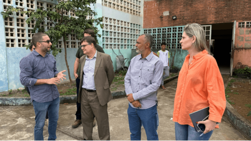 Secretaria de Educação realiza reforma na Emef Zaíra Manhães de Andrade em Cariacica