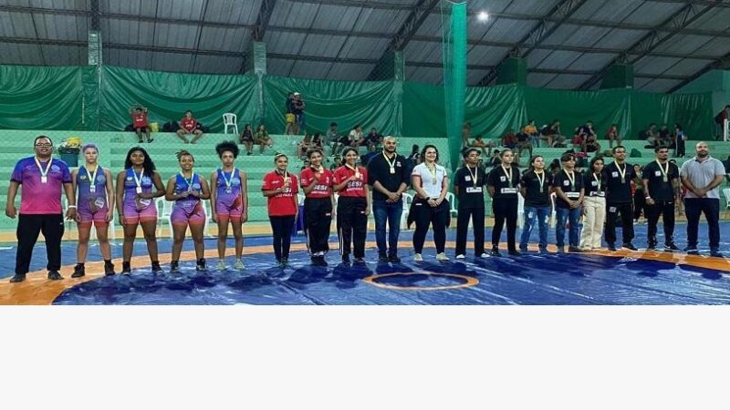 Atletas da Serra se destacam no Campeonato Brasileiro de Wrestling Sub-17