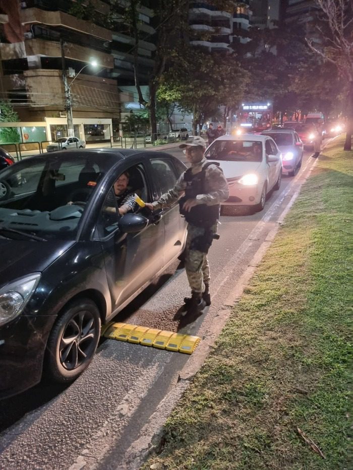 Maio Amarelo: Guarda Municipal aborda mais de 500 motoristas no final de semana em Vitória