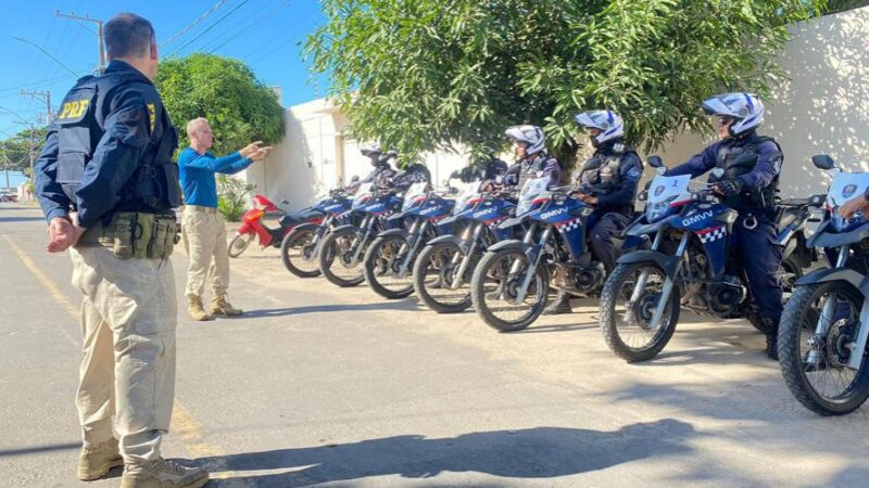 GM’s participam do terceiro dia de curso de Motociclista Batedor em Vila Velha