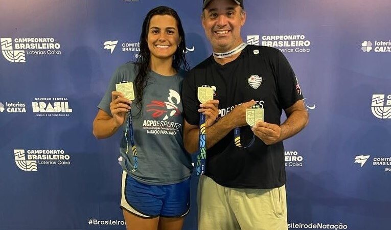 Espírito Santo brilha no Campeonato Brasileiro de Natação Paralímpica com 25 medalhas conquistadas