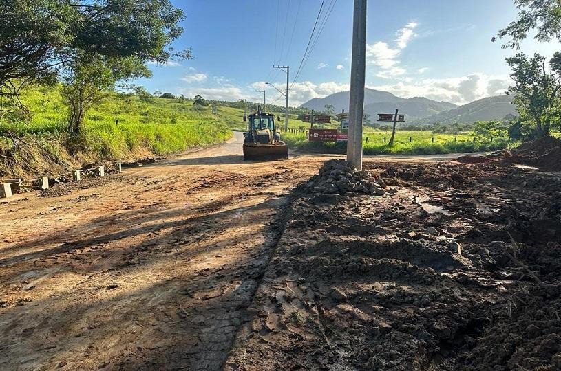 Bairro Cascata na Serra recebe melhorias no sistema de drenagem