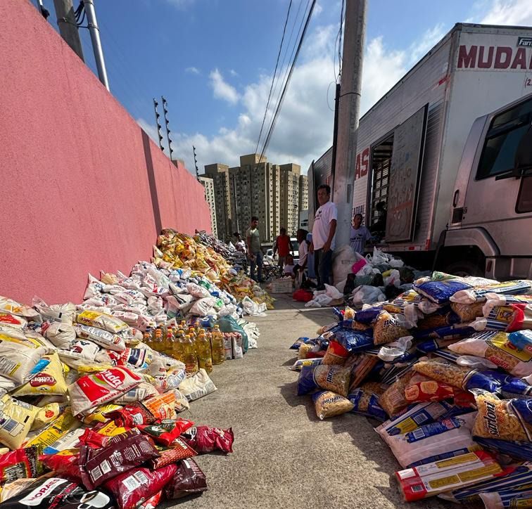 Estádio Kleber Andrade foi palco do maior evento de rap e trap do ES que arrecadou mais de 22 toneladas de alimento