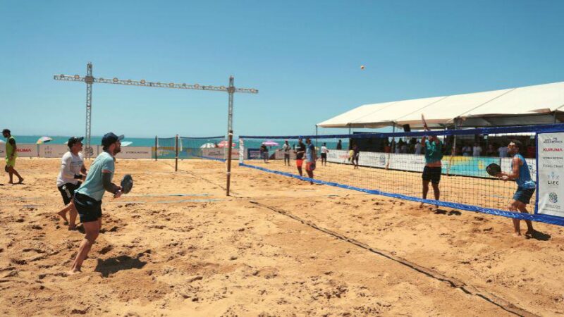 Competição de beach tennis reunirá 400 atletas na Praia de Itaparica, em Vila Velha, em sua etapa estadual