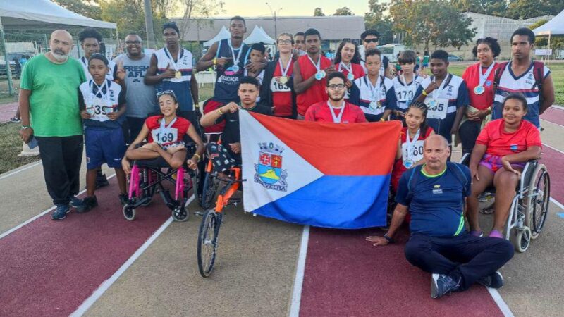 Alunos de Vila Velha se destacam e conquistam 46 medalhas nos Jogos Escolares Paralímpicos