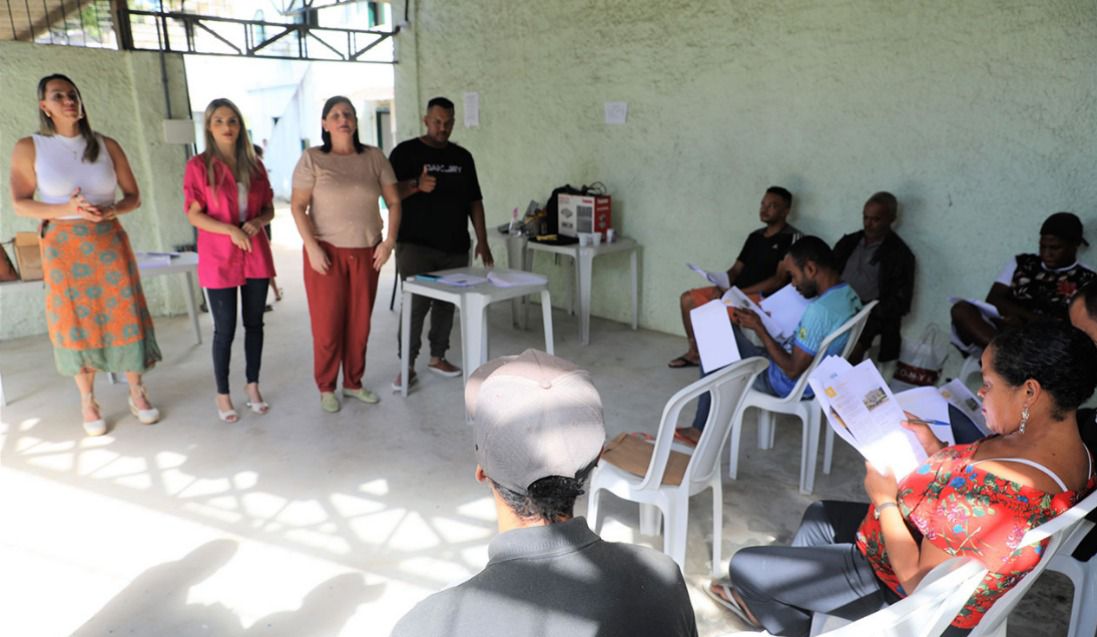 Secretaria de Assistência Social de Cariacica oferece curso de qualificação profissional para pessoas em situação de rua