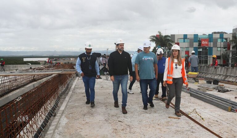 Após visita técnica, presidente da Coinfra anuncia fase final da obra do Viaduto de Carapina