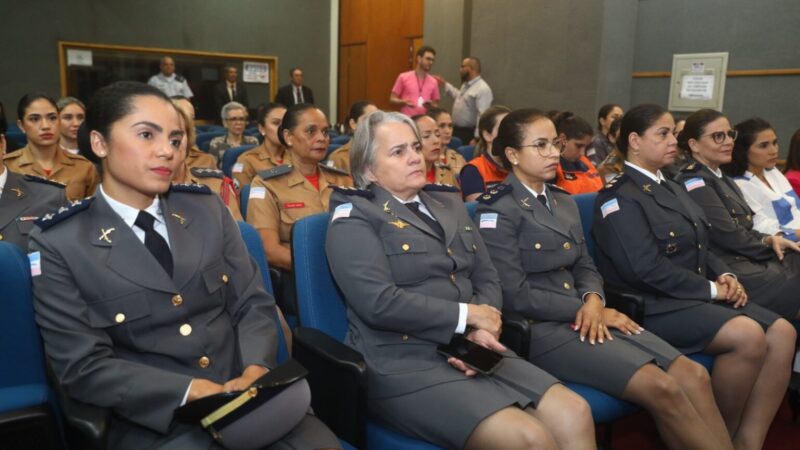 Marcelo Santos homenageia as mulheres da segurança pública no Dia Estadual da Mulher Policial Militar, Bombeiro Militar e Policial Civil