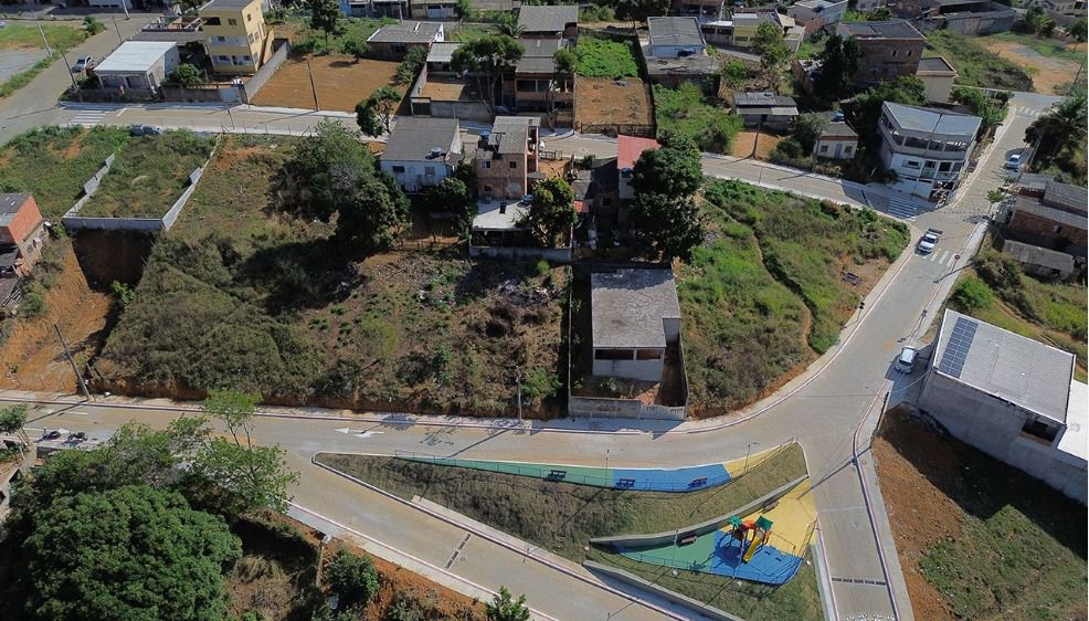 Bairro Jardim Campo Grande, em Cariacica inaugura mais de 2.500 metros quadrados de área pavimentada nesta quarta-feira (9)